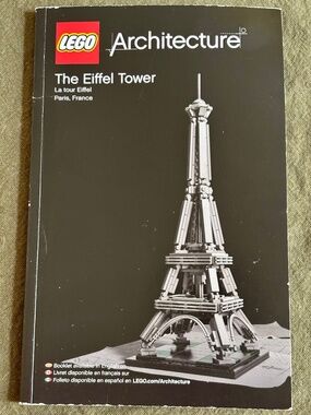 Lego Architecture "Eiffel Tower" 21019 INCL: All pieces and manual. No box.